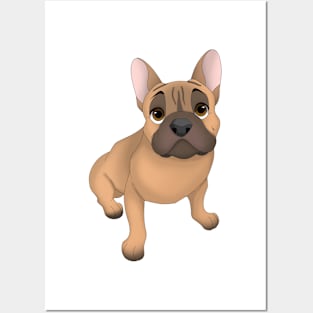 Fawn French Bulldog Posters and Art